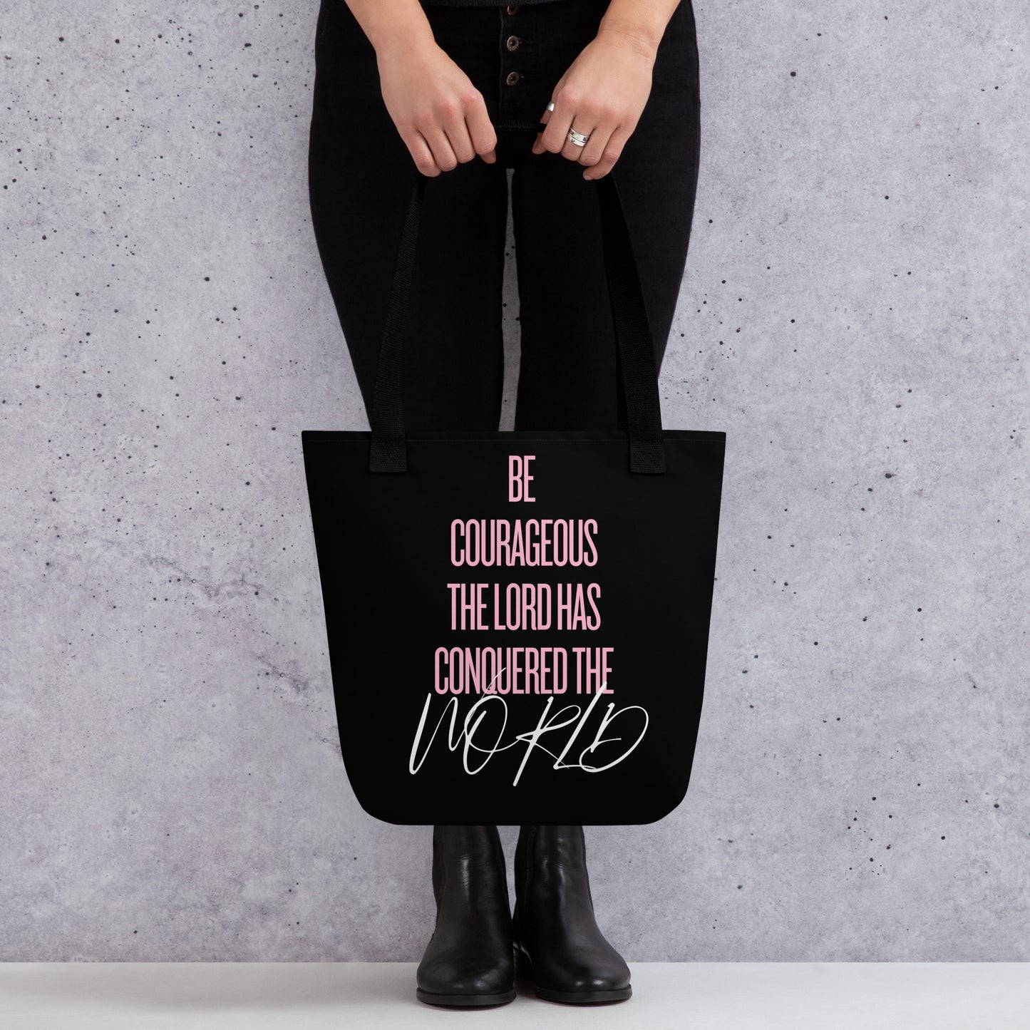 "Be Courageous" Tote bag