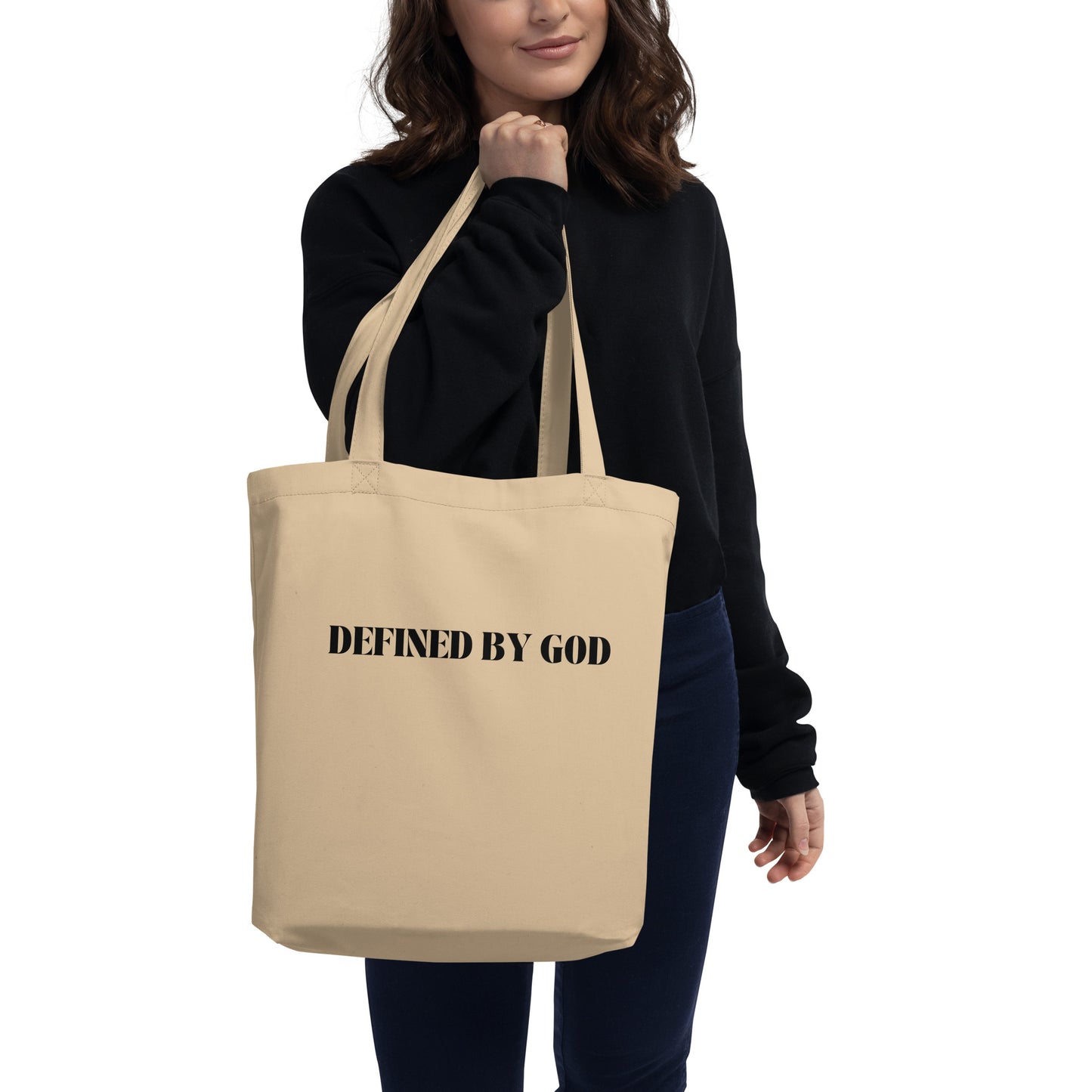 DEFINED BY GOD Eco Tote Bag