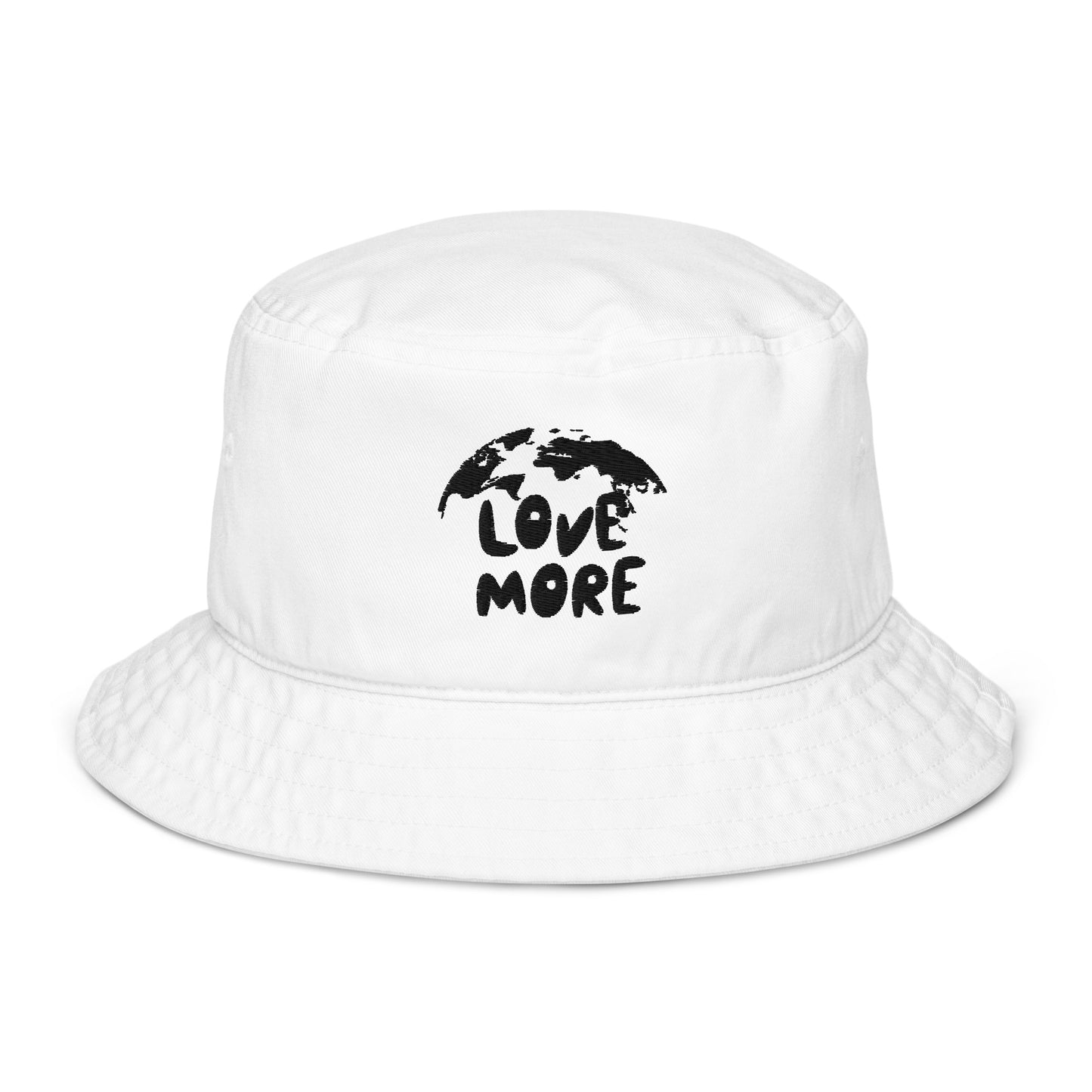 Love More  Organic bucket hat