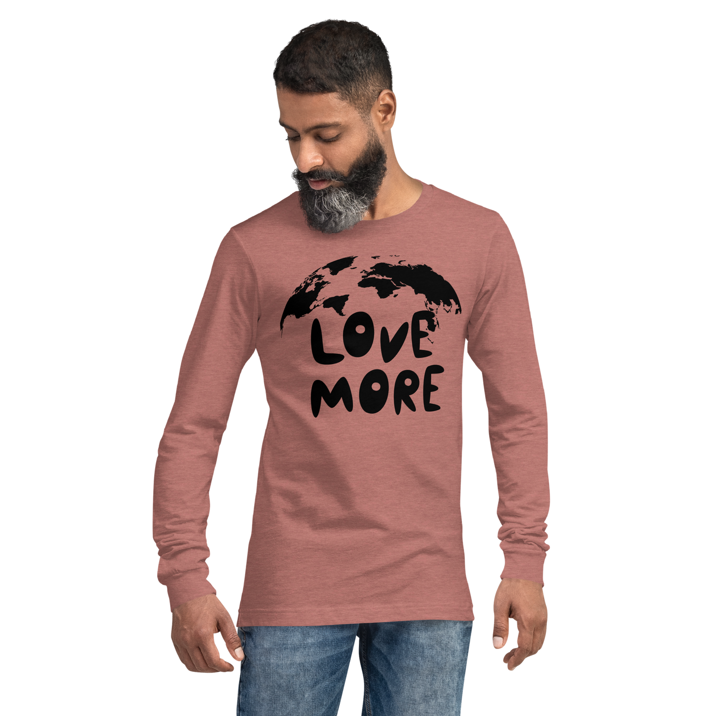 "LOVE MORE" Unisex Long Sleeve Tee