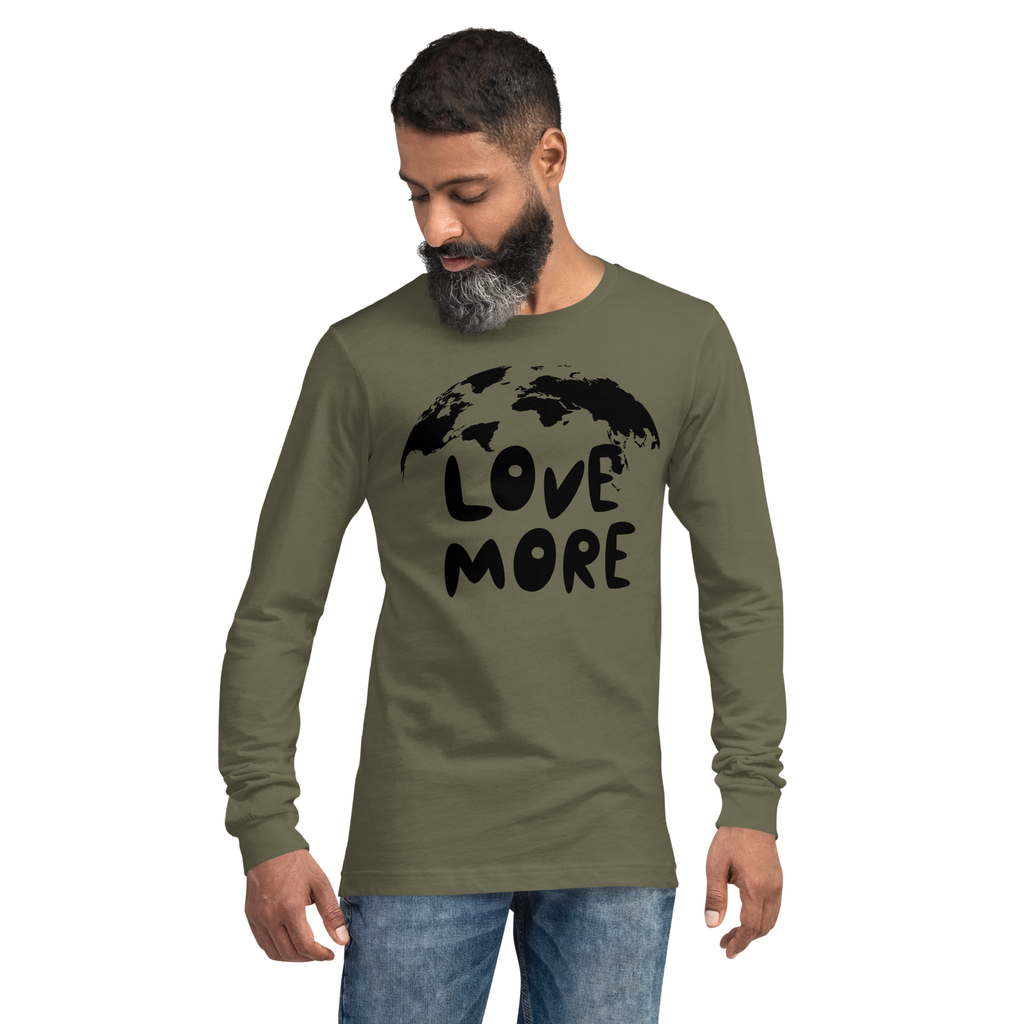 "LOVE MORE" Unisex Long Sleeve Tee