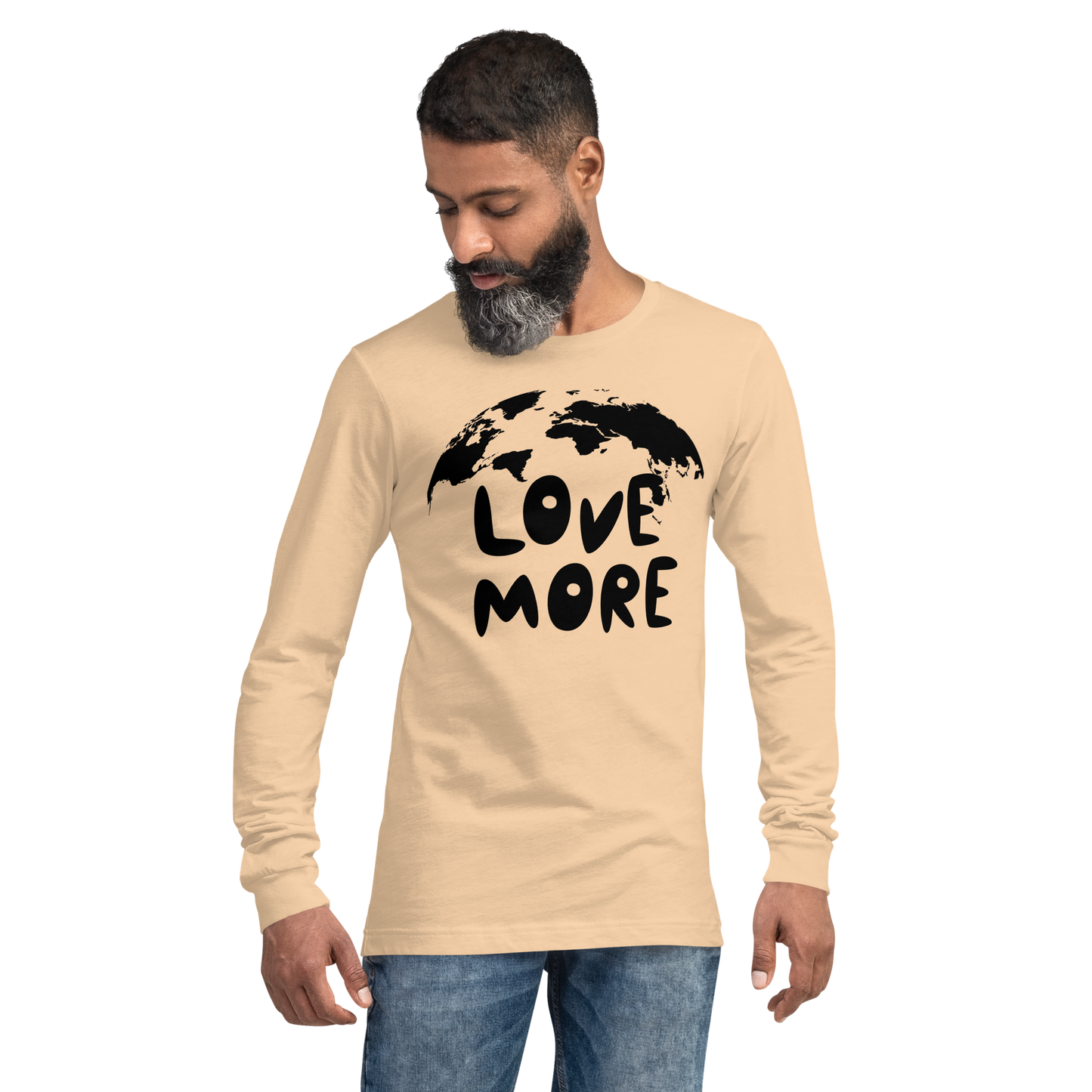 "LOVE MORE" Unisex Long Sleeve Tee