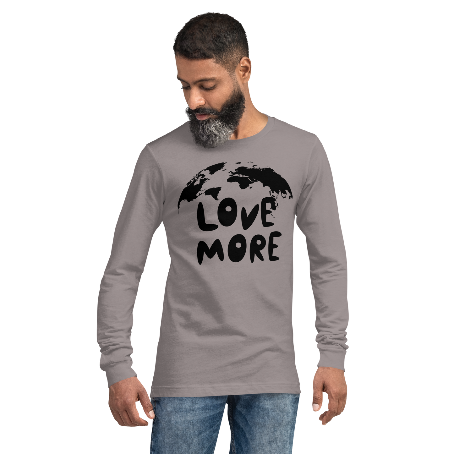 "LOVE MORE" Unisex Long Sleeve Tee