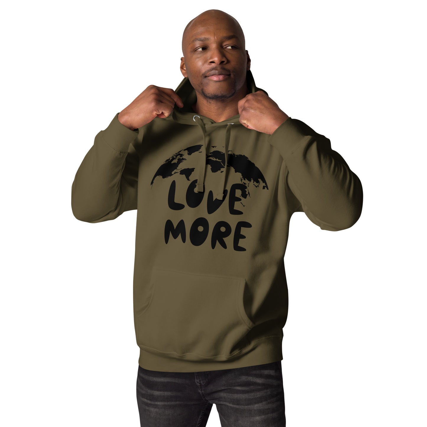 "LOVE MORE" UNISEX HOODIE